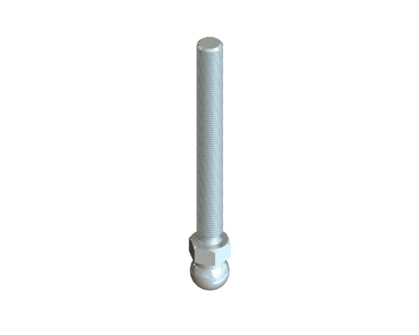 Threaded Rod for Swivel Feet M8 x 80 - Image 2