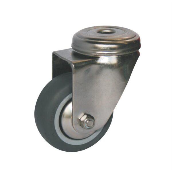 Bolt Hole Fitting Castor SS - 60mm