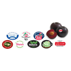 Unique fruit labels by EQM Industrial